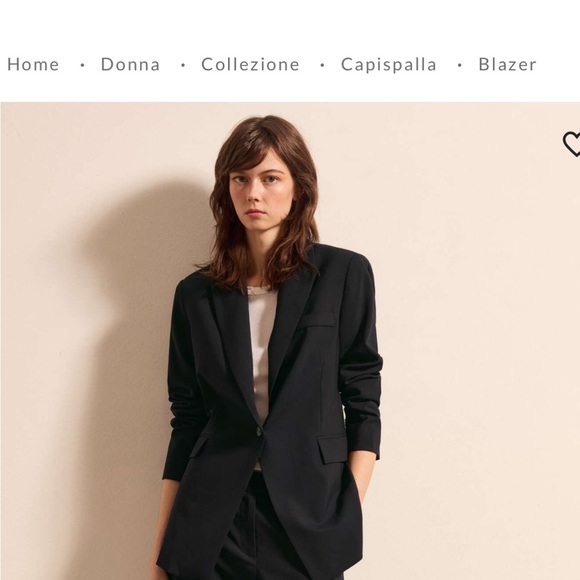 Stephanel Black Slim Fit Blazer Size 6 - Picture 5 of 11